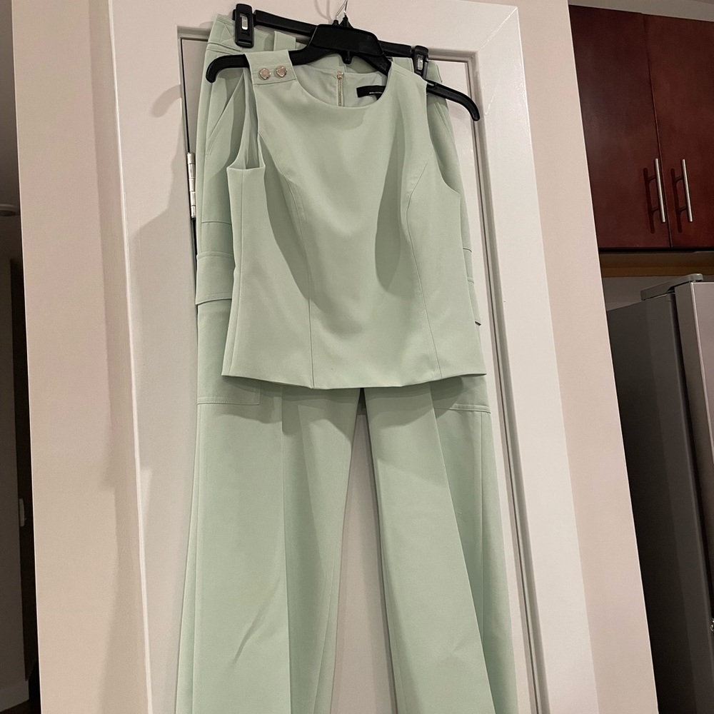 2 piece pant suit